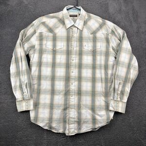 Stetson Shirt Men 2XL Cowboy Rodeo Western Vaquero Caballero‎ Pearl Snap